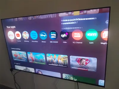 49-55 inch Smart LED TV with Android TV interface - Good condition