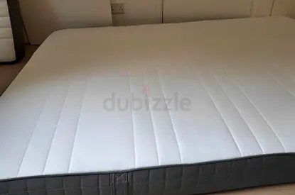 IKEA queen bed frame with mattress. - Good Condition