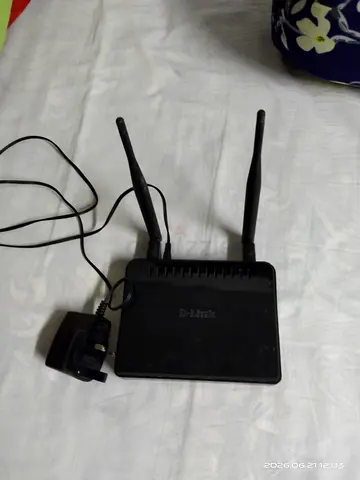 D-Link Wireless Router with Power Adapter