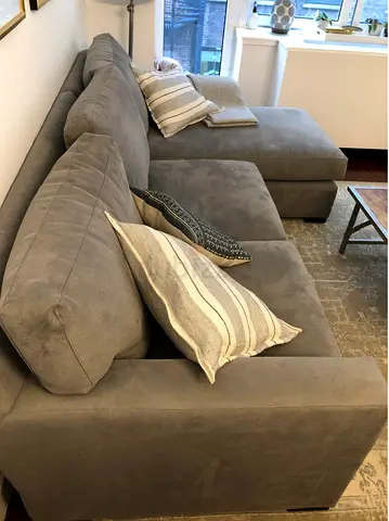 Cratebarrel Sectional sofa