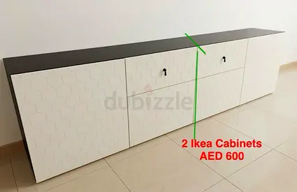 IKEA cabinet / TV cabinet - 2 units available, good condition