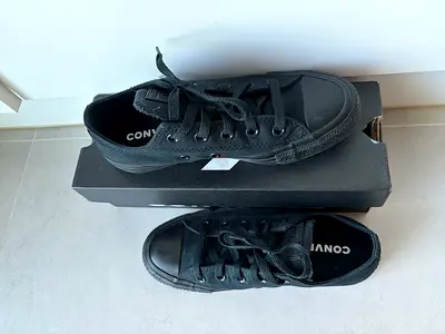 Chuck Taylor Converse Black Shoes