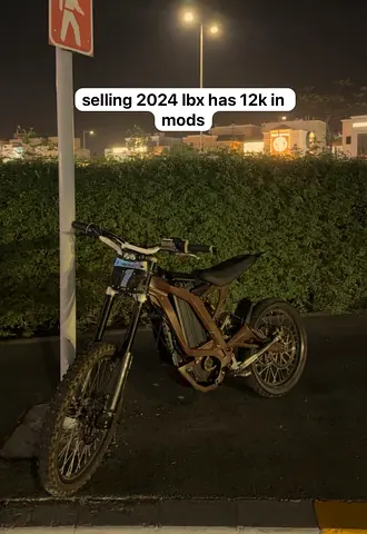 2024 surron lbx heavily modded