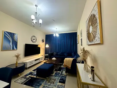 2BHk full furnished apartment available Nud al Qasimia Sharjah rent per month 4000AED