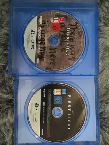 Two PS5 Games: Silent Hill 2 (Remake) + 007 First Light - Discs Only