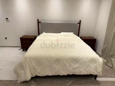 Ashley super King Size Bed with 2 Matching Bedside Tables and premium mattress