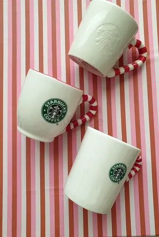 Vintage Espresso Starbucks Cups set by years