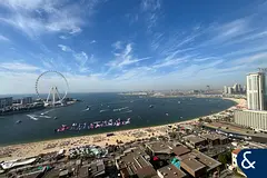 Full Sea View | 3 Bed + Maids | Unfurnished