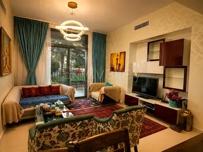 SPACIOUS BRIGHT 2 BEDROOM + MAIDS FULLY FURNISHED