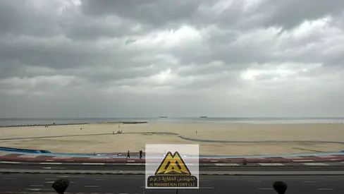Direct Sea View, First Row Corniche | Master Bedroom | Spacious | Close to All Services | Large Area