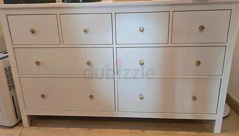IKEA HEMNES White 8-Drawer Dresser Almost Brand New!