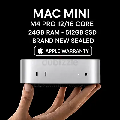 MAC MINI M4 PRO 24GB RAM 512GB SSD TDRA (READY NOW)
