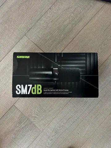 Shure SM7B Professional Studio Microphone - Like New in Box