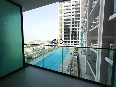 Balcony I Contemporary Finishes I Brand New I Pool View