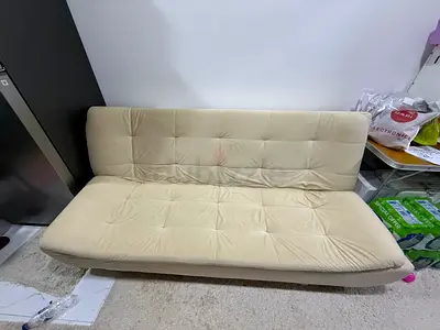 Comfortable Cream Sofa Bed