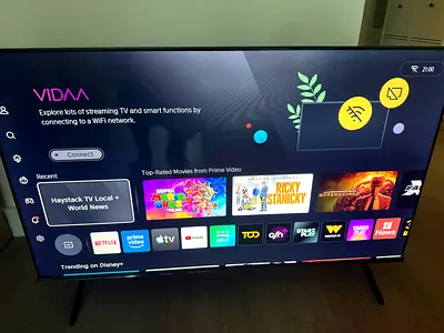 55-inch Hisense TV