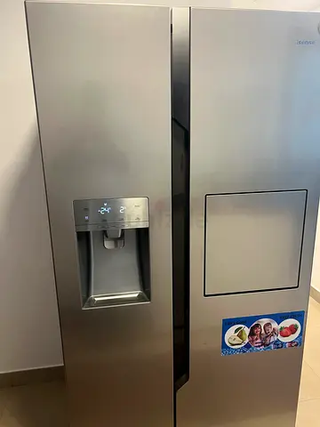 Hisense Fridge with Side by Side doors