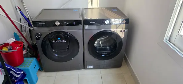 Samsung 9 kg washer and 9 kg dryer separate set latest model with Wi-Fi