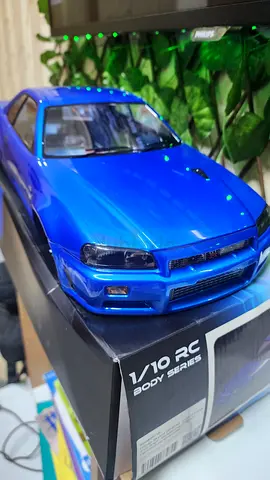 1/10 RC Car Body Shell - Nissan Skyline R34