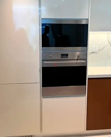 Smeg New Model Built In Electric Oven 60 cm with Microwave Set