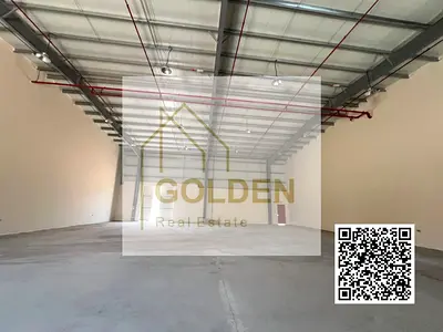 Prime 3000 sq ft warehouse with 80 kW power on main road, Umm Al Quwain, ready to move with flexible payment plan.