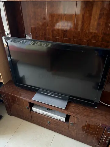 43 inch Flat Panel TV (used) with stand