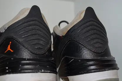 Used black Air Jordan sneakers - Size 38