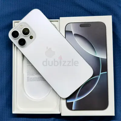 IPHONE 16pro Max 256GB STORAGE TRA