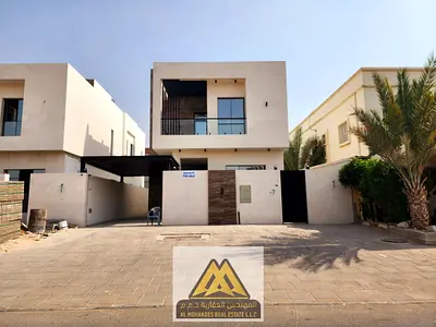Brand New Luxury Villa for Sale in Al Mowaihat 2 | 5 Master Bedrooms | Modern Design | Prime Location Near Mosque