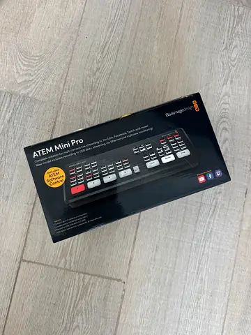Blackmagic Design ATEM Mini Pro HDMI Live Switcher - Boxed, Like New