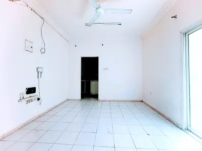 Spacious Studio with small balcony,6 cheque payment for family