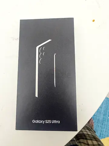 Samsung Galaxy S25 Ultra box (sealed/empty) - original retail packaging