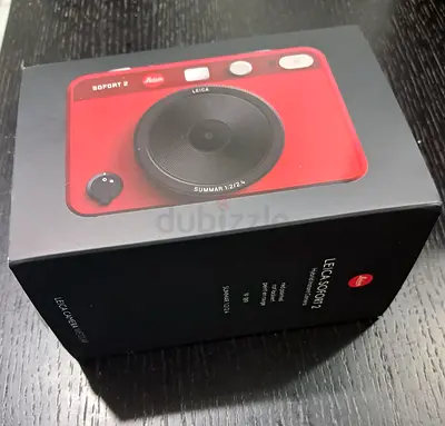 Leica Sofort 2 Red Instant Camera - In the Box - never used