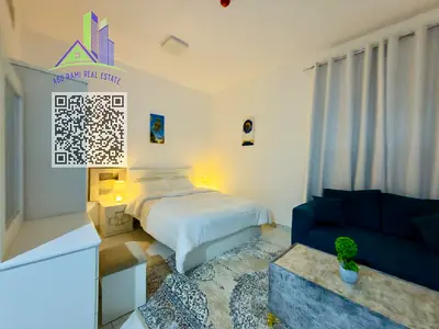 Furnished studio in a new tower - Al Nuaimiya 1 - next to Al Ain Hotel - near the bus station