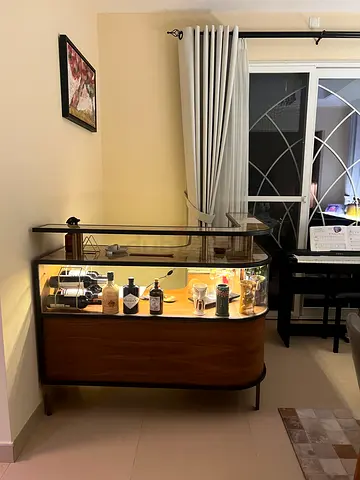 Wooden Bar - With Led