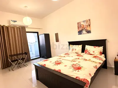 Fully Furnished Room with Attached Bathroom – Daily Rental | Abu Dhabi City