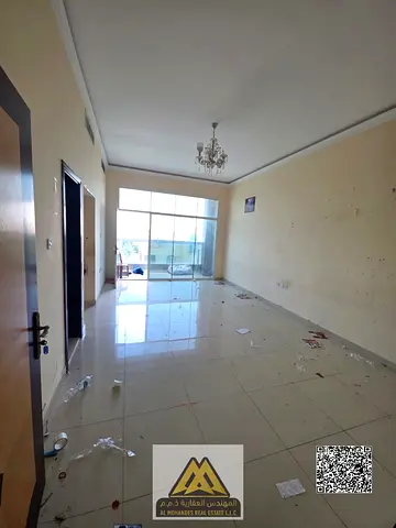 Spacious 1 Bedroom Apartment for Annual Rent in Al Rawda 3, Ajman | Open View & Balcony
