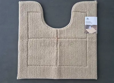Microfiber lavatory mat