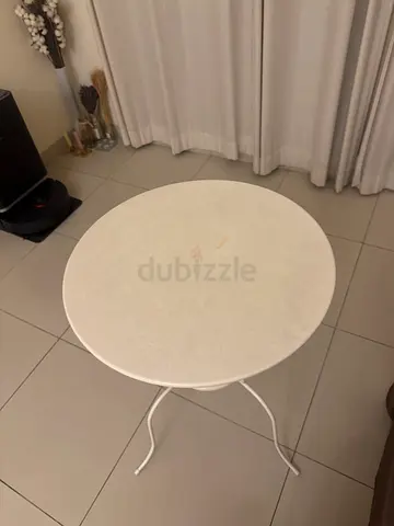 Ikea white side table