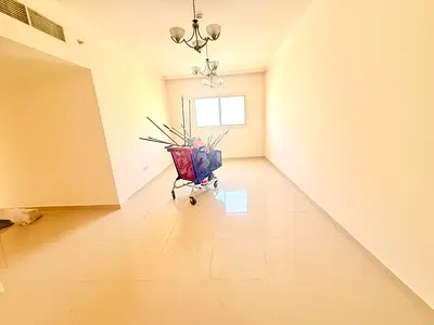Three BHK apartment with balcony with cover parking three washrooms with a storeroom new Muwaileh Sharjah