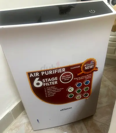 eKlasse Air Purifier with 6 Stage Filter