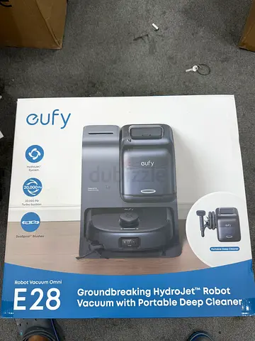 eufy E28 Omni Robot Vacuum Cleaner with Mop, HydroJet System