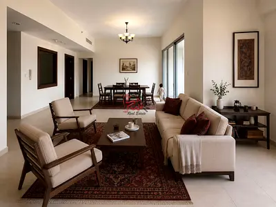 Lower Rent Now | 3BHK with Balcony | Maids Room | Open Panoramic view | Close to Local Ameneties an