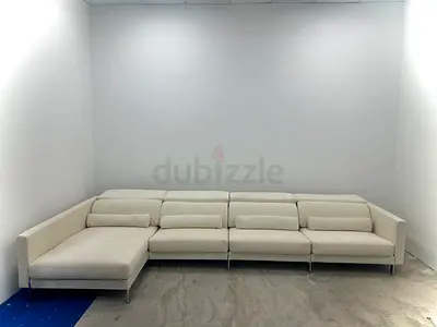 Excellent condition Italy lshape sofa