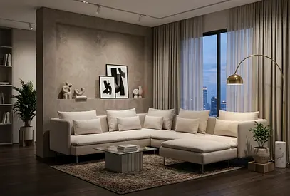 Ikea Sodhremn U Shape Sofa Beige