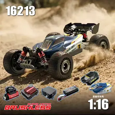 Hyper Go MJX 2026 New 16213 2.4G 1/16 RC 45Kmph 4WD Off-road Buggy Car RTR