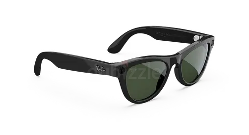 RayBan Meta (Gen 2) SKYLER SHINY BLACK TRANSITIONS GRAPH. GREEN   Size 52