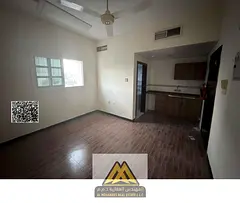 Studio in Al Rashidiya 1, central AC, excellent space, family-only building. AED 18K yearly, 6 payme