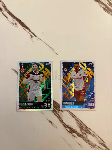 Topps match attax 24/25 limited edition cards