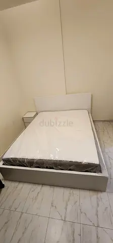 Ikea Queen size bed with mattress available in perfect condition